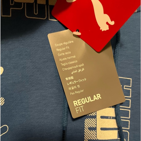 NWT Puma logo Cool Cat decal hoodie, Men’s XXL Brand New, Soft warm fleece. - Picture 7 of 13